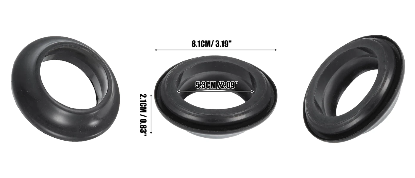 Gas Tank Fuel Neck Grommet Rear Filler Neck Tube Rubber Grommet